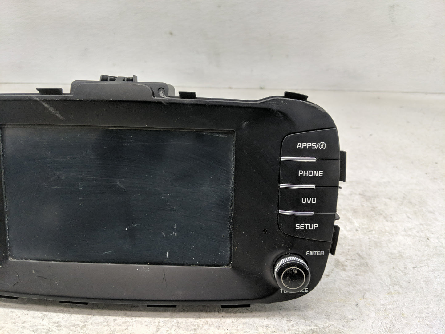 2019 Kia Soul Radio AM FM Cd Player Receiver Replacement P/N:96180-B2310CA Fits OEM Used Auto Parts - Oemusedautoparts1.com