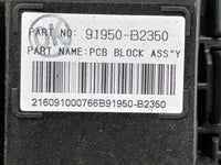 2017-2019 Kia Soul Fusebox Fuse Box Panel Relay Module P/N:91950-B2350 Fits Fits 2017 2018 2019 OEM Used Auto Parts - Oemuse
