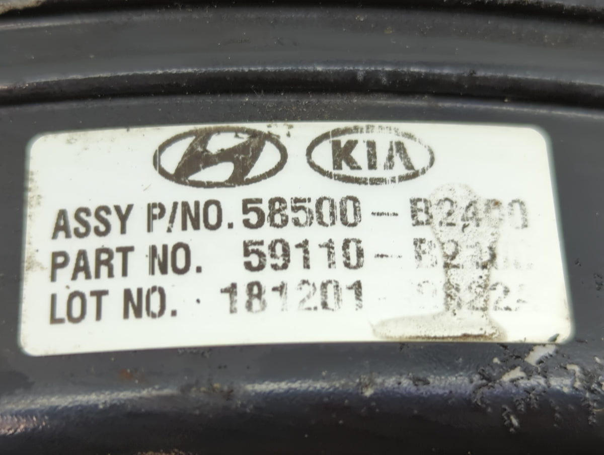 2017-2019 Kia Soul Power Brake Booster Oem 1276561 - Oemusedautoparts1.com