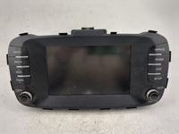 2017-2019 Kia Soul Radio AM FM Cd Player Receiver Replacement P/N:96160-B2310CA Fits Fits 2017 2018 2019 OEM Used Auto Parts