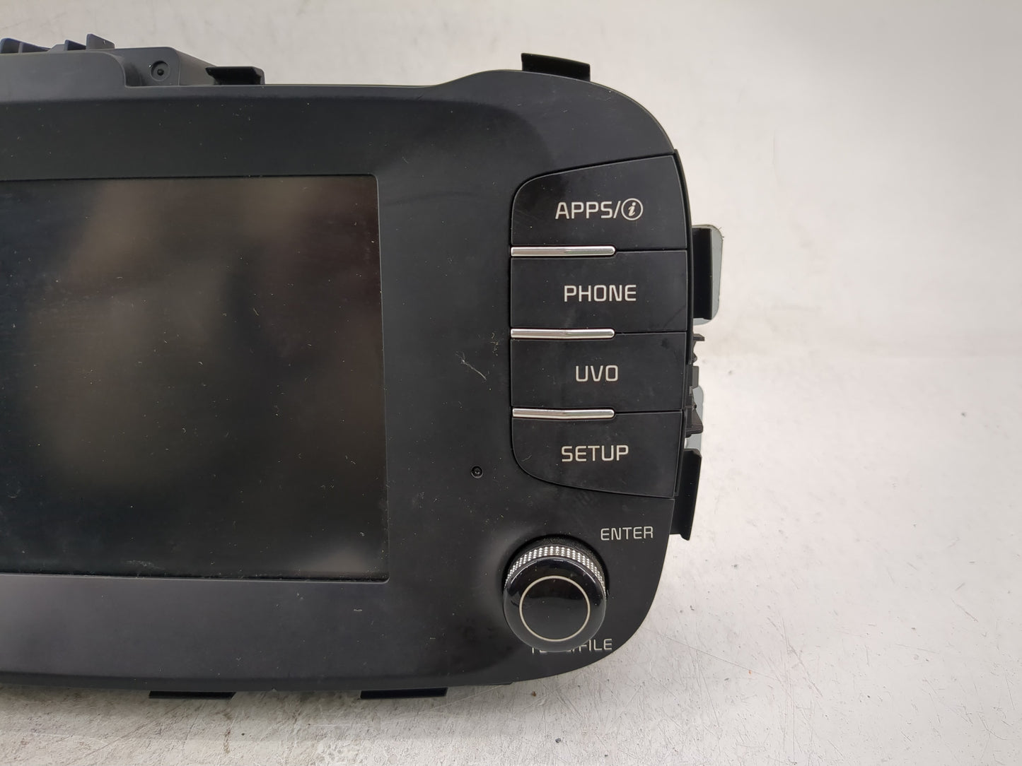 2017-2019 Kia Soul Radio AM FM Cd Player Receiver Replacement P/N:96160-B2310CA Fits Fits 2017 2018 2019 OEM Used Auto Parts