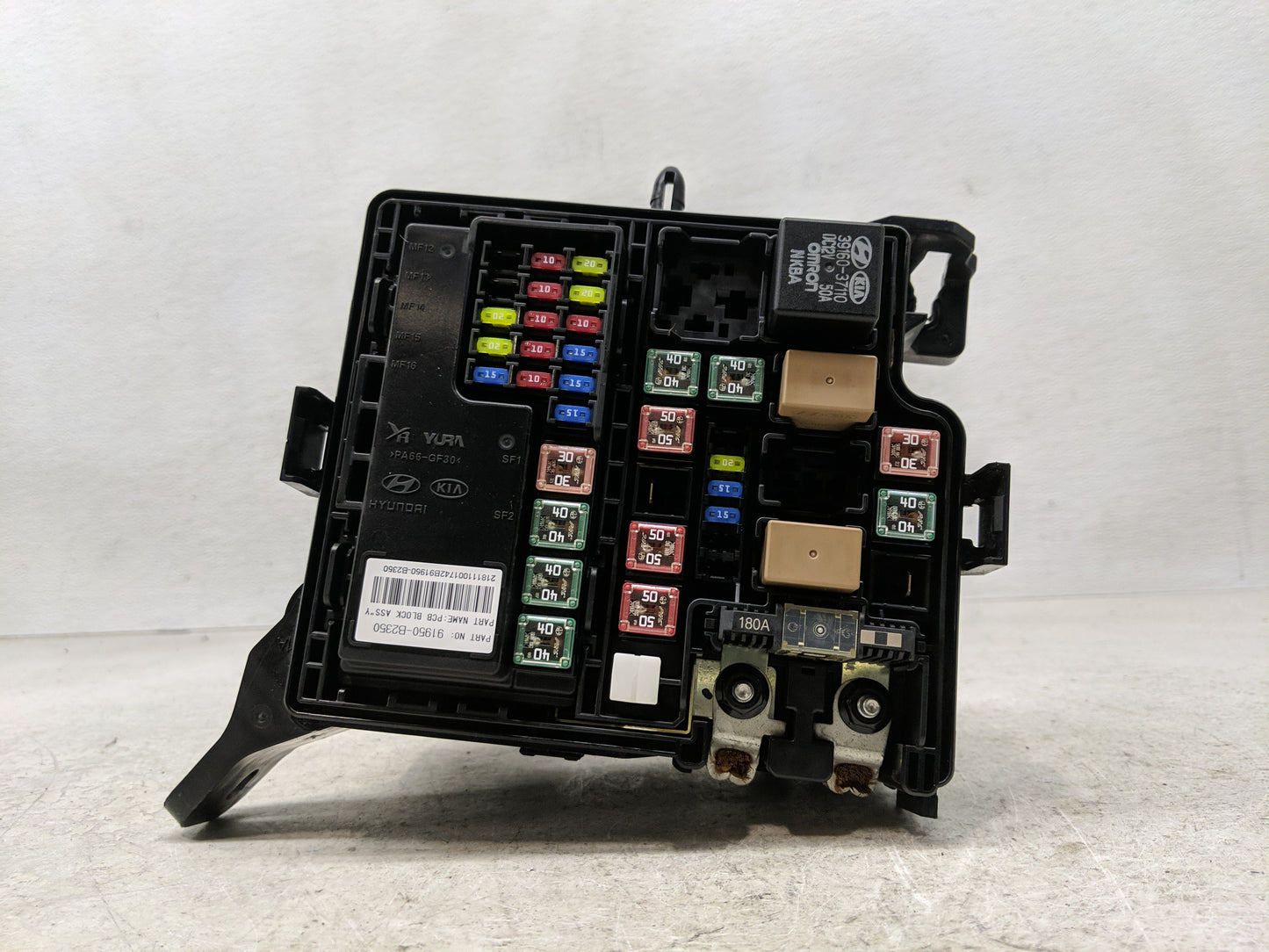 2017-2019 Kia Soul Fusebox Fuse Box Panel Relay Module P/N:91950-B2330 Fits Fits 2017 2018 2019 OEM Used Auto Parts - Oemuse