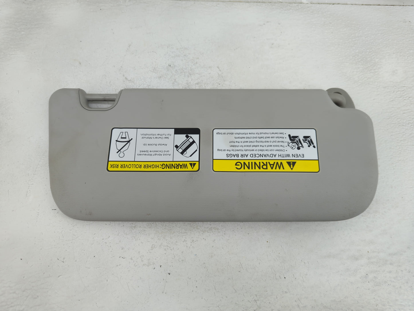 2014-2019 Kia Soul Sun Visor Shade Replacement Driver Left Mirror Fits Fits 2014 2015 2016 2017 2018 2019 OEM Used Auto Part
