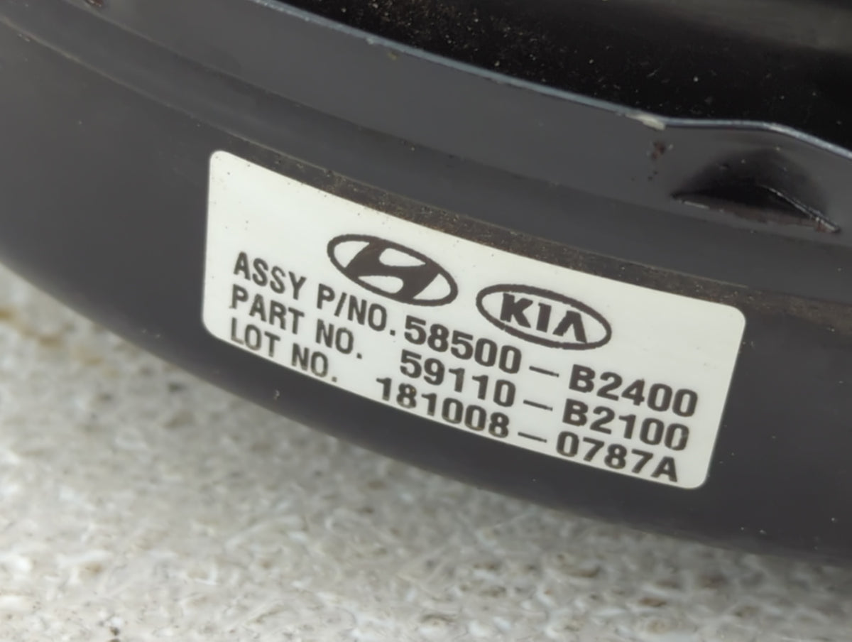 2017-2019 Kia Soul Power Brake Booster Oem 1375898 - Oemusedautoparts1.com