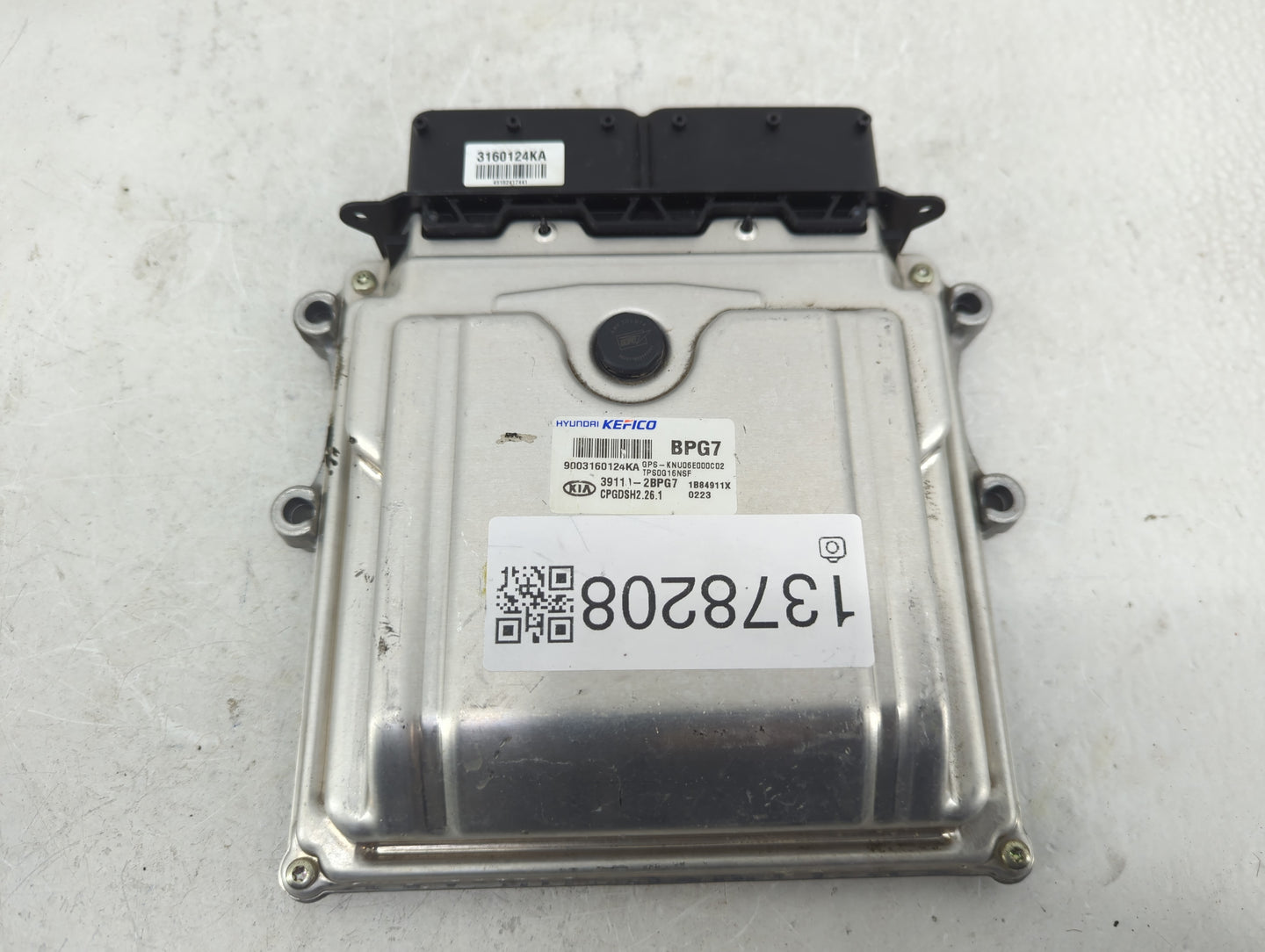 2017-2019 Kia Soul PCM Engine Control Computer ECU ECM PCU OEM P/N:39110-2BPG7 Fits Fits 2017 2018 2019 OEM Used Auto Parts 