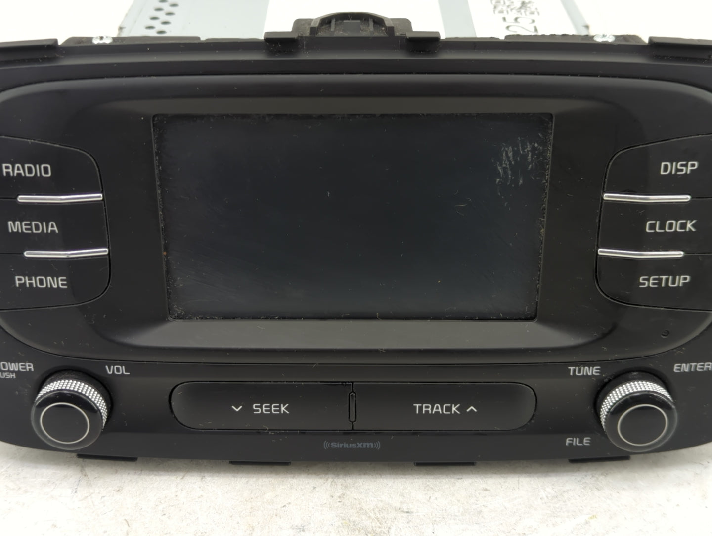 2017-2019 Kia Soul Radio AM FM Cd Player Receiver Replacement P/N:96180-B2510CA Fits Fits 2017 2018 2019 OEM Used Auto Parts