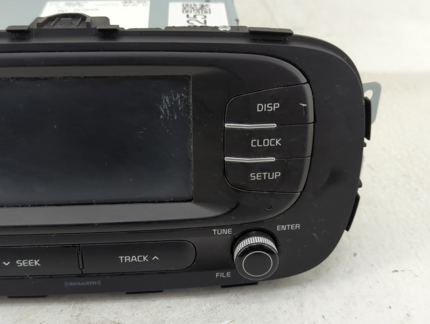 2017-2019 Kia Soul Radio AM FM Cd Player Receiver Replacement P/N:96180-B2510CA Fits Fits 2017 2018 2019 OEM Used Auto Parts