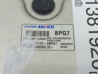 2017-2019 Kia Soul PCM Engine Control Computer ECU ECM PCU OEM P/N:39110-2BPG7 Fits Fits 2017 2018 2019 OEM Used Auto Parts 