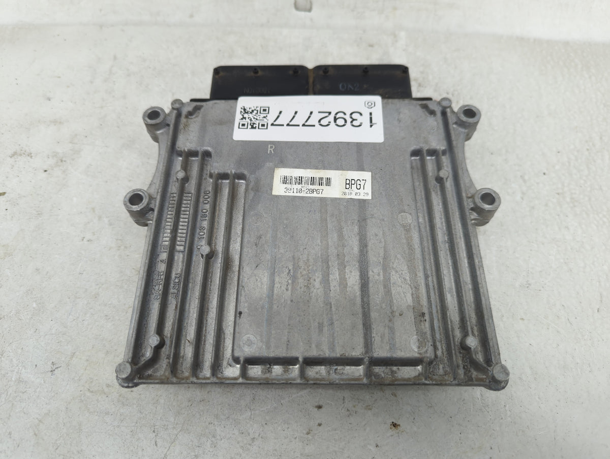 2017-2019 Kia Soul PCM Engine Control Computer ECU ECM PCU OEM P/N:184328R 39110-2BPG7 Fits 2017 2018 2019 OEM Used Auto Par