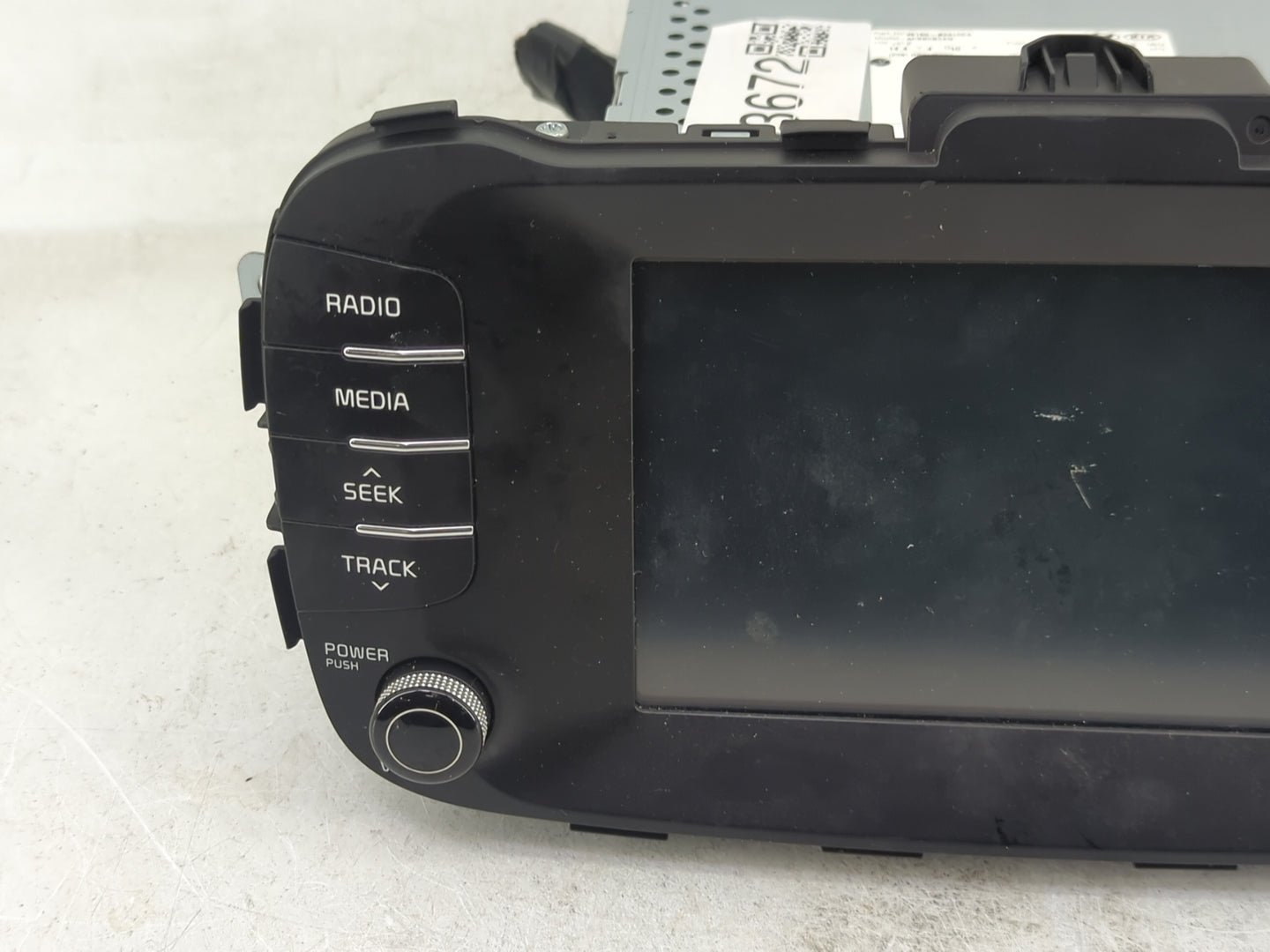 2017-2019 Kia Soul Radio AM FM Cd Player Receiver Replacement P/N:96160-B2310CA Fits Fits 2017 2018 2019 OEM Used Auto Parts
