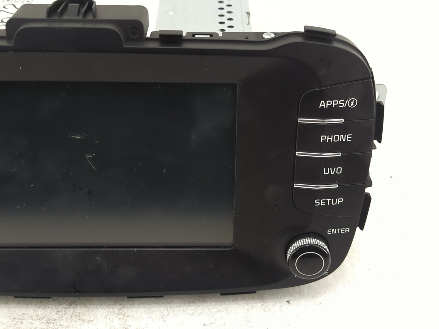 2017-2019 Kia Soul Radio AM FM Cd Player Receiver Replacement P/N:96160-B2310CA Fits Fits 2017 2018 2019 OEM Used Auto Parts