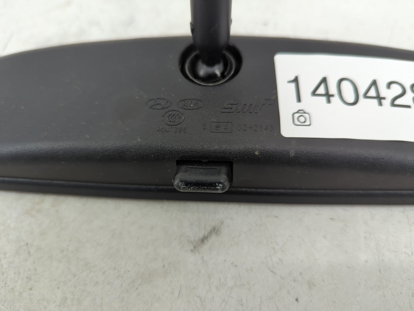 2010-2021 Kia Soul Interior Rear View Mirror Replacement OEM P/N:A047398 Fits OEM Used Auto Parts - Oemusedautoparts1.com
