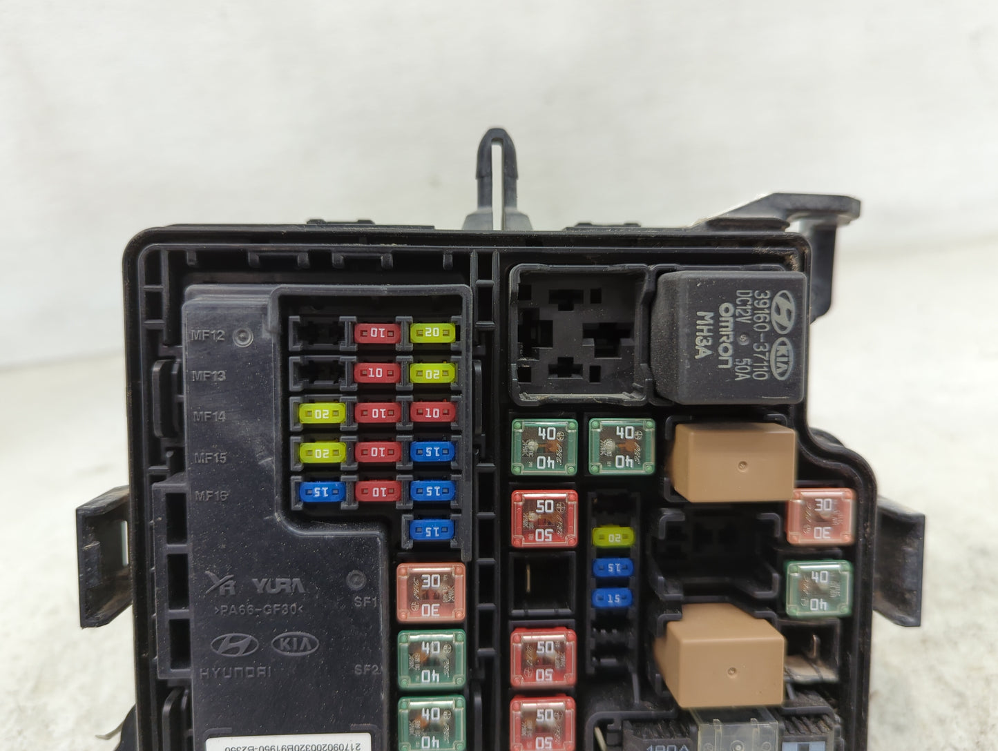 2017-2019 Kia Soul Fusebox Fuse Box Panel Relay Module P/N:91950-B2350 Fits Fits 2017 2018 2019 OEM Used Auto Parts - Oemuse