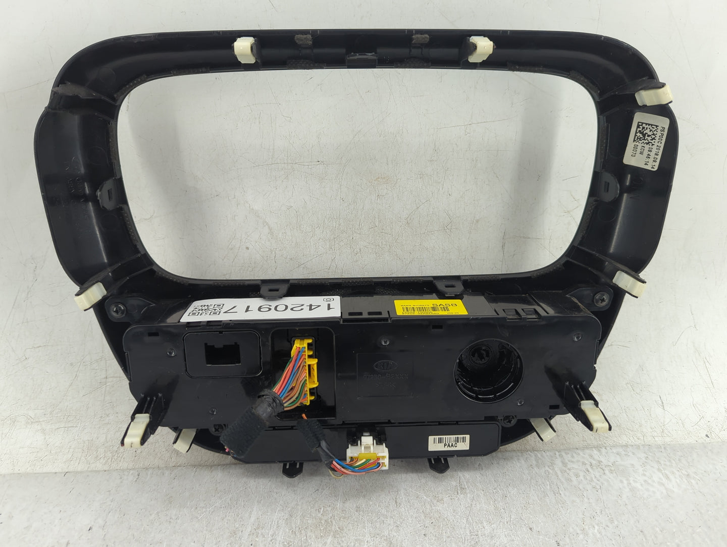 2017-2019 Kia Soul Climate Control Module Temperature AC/Heater Replacement Fits Fits 2017 2018 2019 OEM Used Auto Parts - O