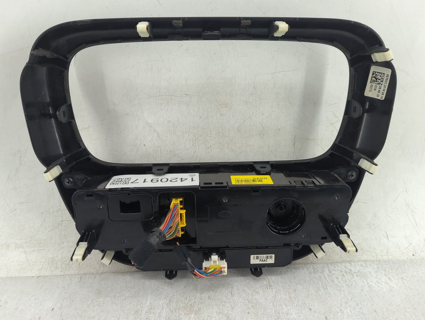 2017-2019 Kia Soul Climate Control Module Temperature AC/Heater Replacement Fits Fits 2017 2018 2019 OEM Used Auto Parts - O