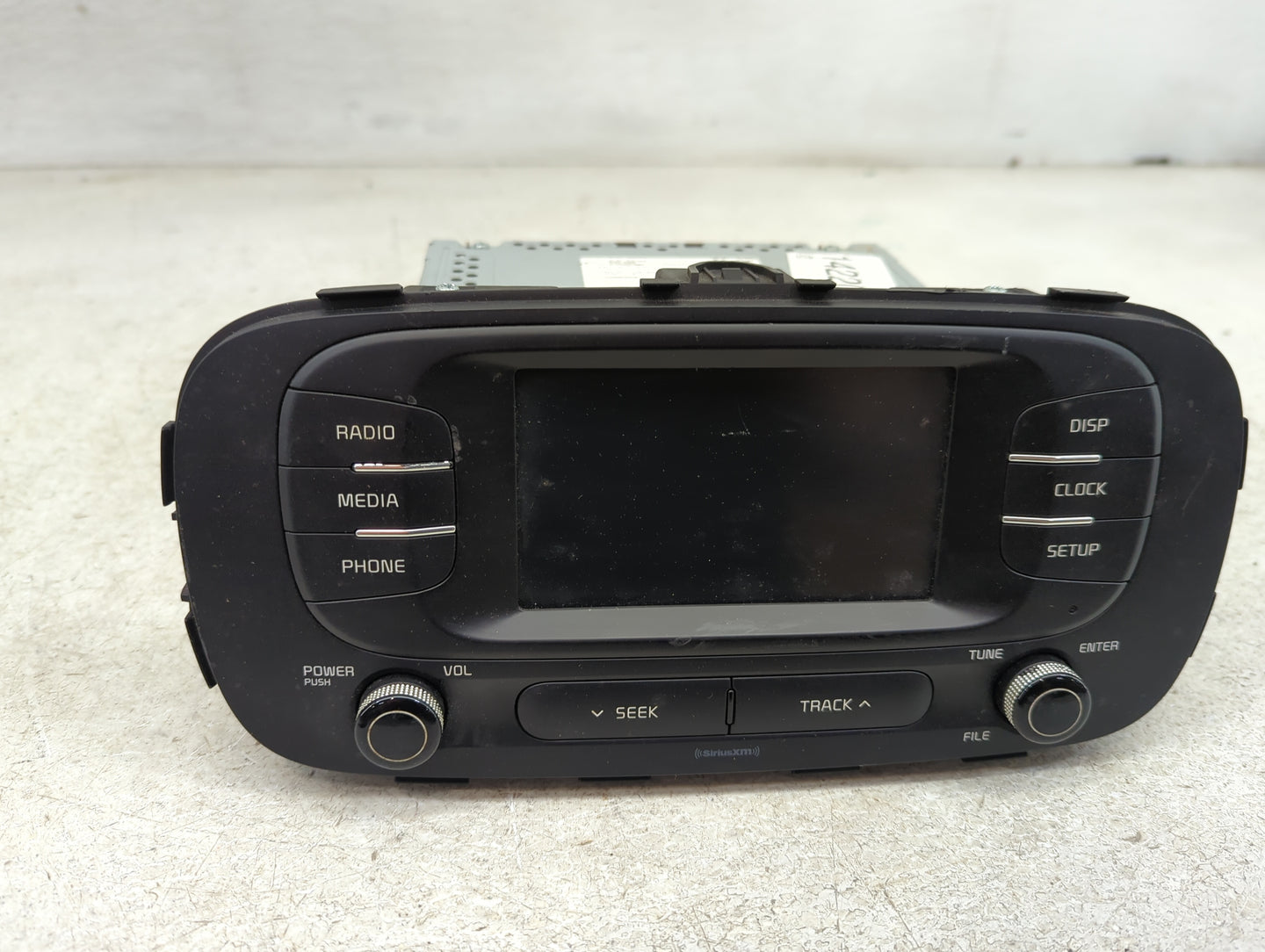 2017-2019 Kia Soul Radio AM FM Cd Player Receiver Replacement P/N:96180-B2610A Fits Fits 2017 2018 2019 OEM Used Auto Parts 