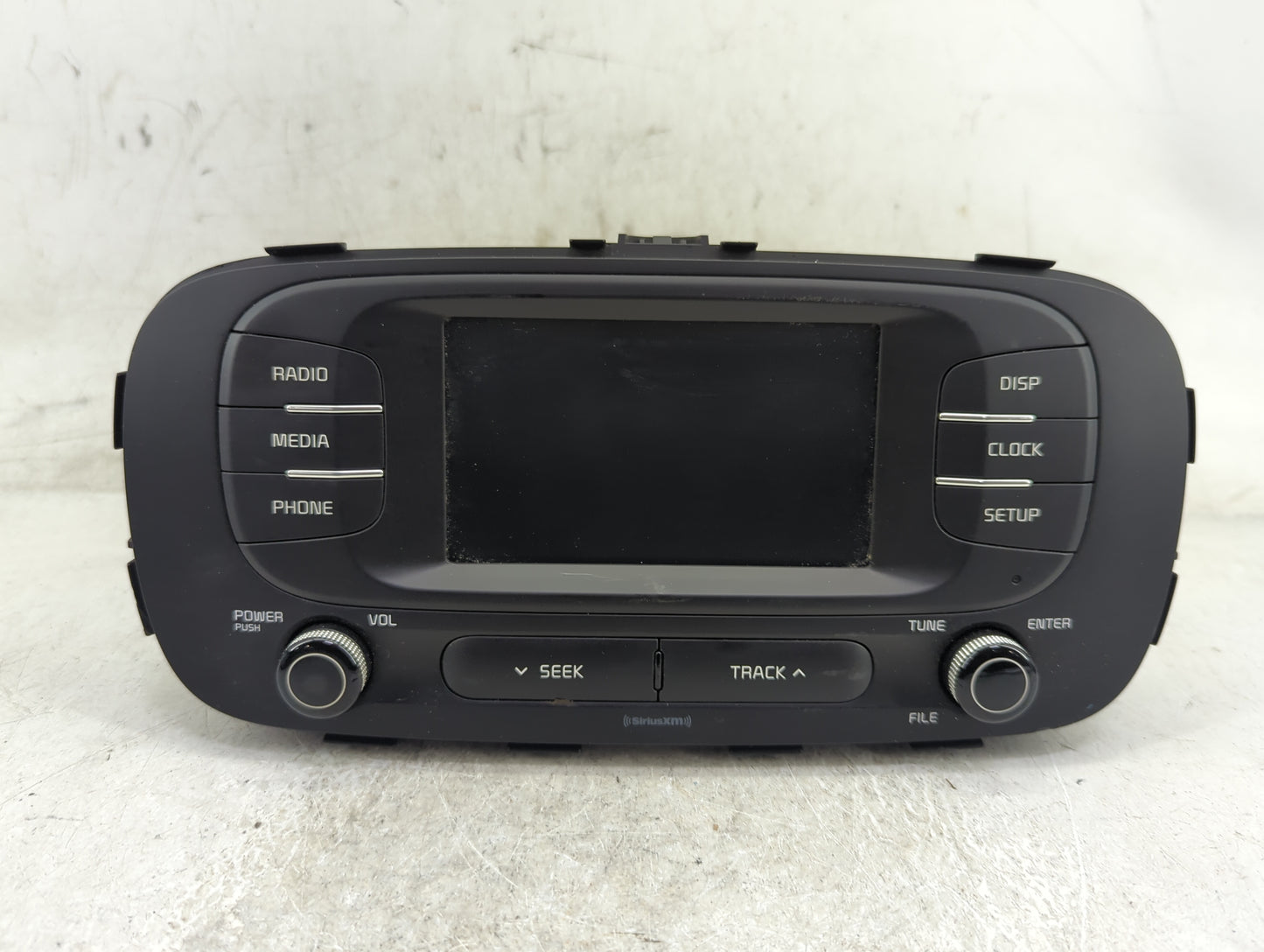 2017-2019 Kia Soul Radio AM FM Cd Player Receiver Replacement P/N:96180-B2510CA Fits Fits 2017 2018 2019 OEM Used Auto Parts
