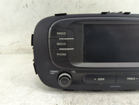 2017-2019 Kia Soul Radio AM FM Cd Player Receiver Replacement P/N:96180-B2510CA Fits Fits 2017 2018 2019 OEM Used Auto Parts