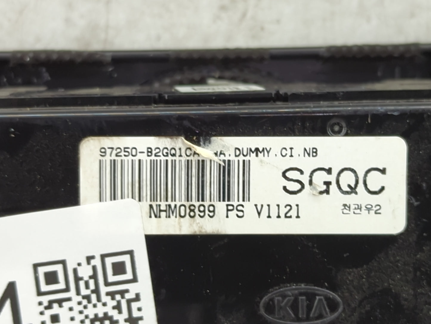 2017-2019 Kia Soul Climate Control Module Temperature AC/Heater Replacement P/N:97250-B2GQ1CA Fits Fits 2017 2018 2019 OEM U