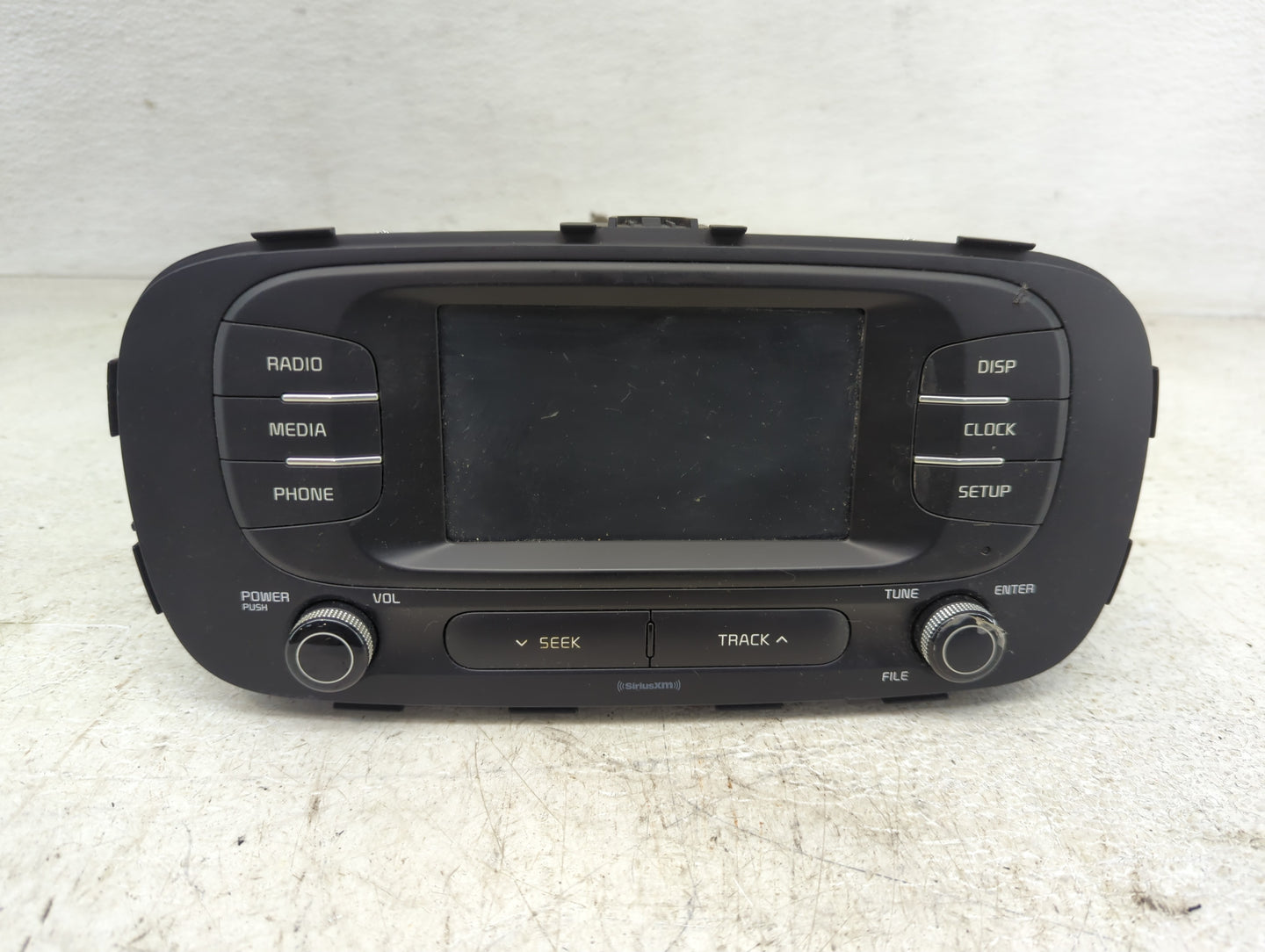 2017-2019 Kia Soul Radio AM FM Cd Player Receiver Replacement P/N:96180-B2510CA ACBA1B2AN, TQ8-ACBA1B2AN Fits Fits 2017 2018