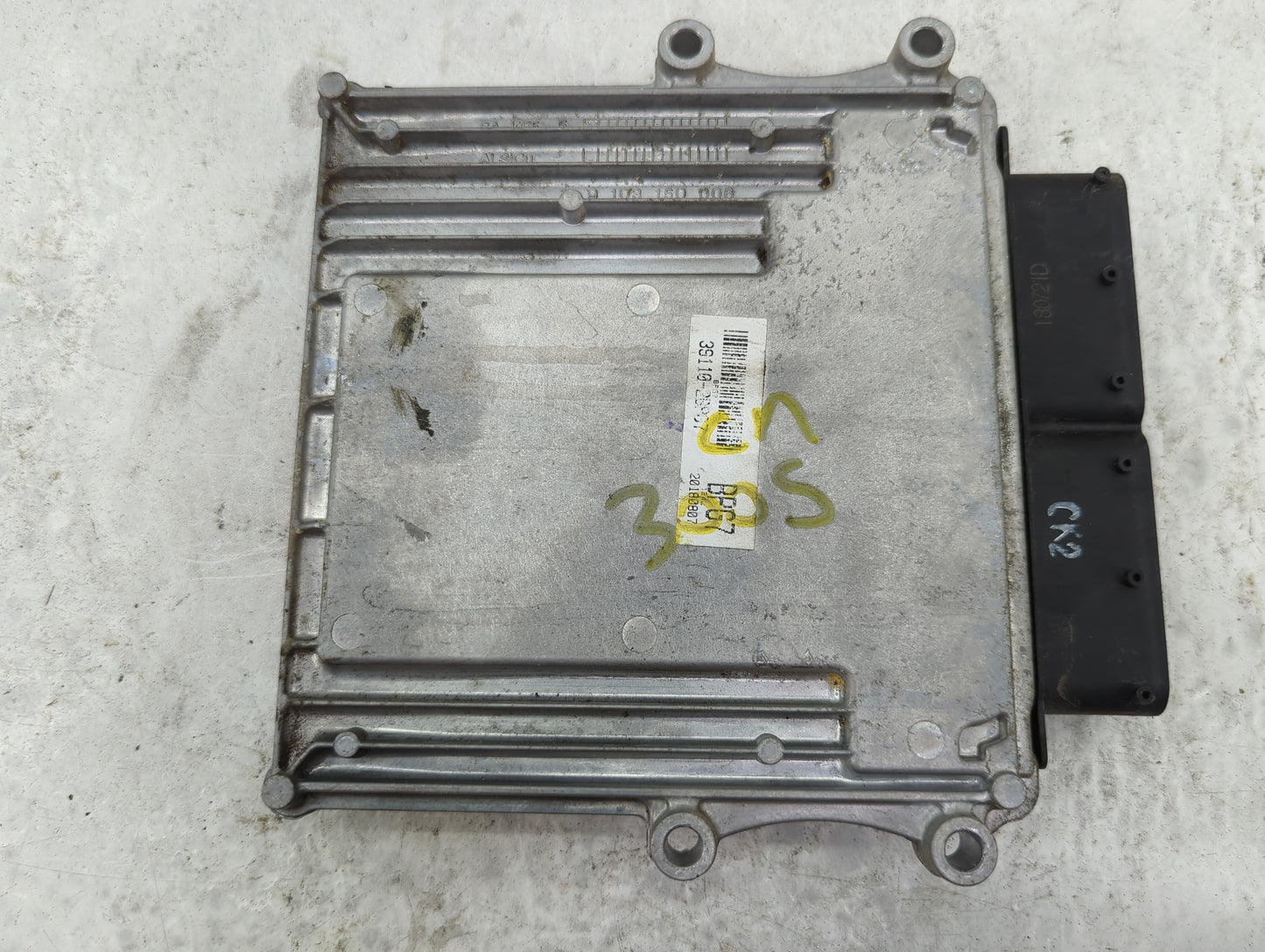 2017-2019 Kia Soul PCM Engine Control Computer ECU ECM PCU OEM P/N:39101-2BPG7 39110-2BPG7, 9003160124KA Fits Fits 2017 2018