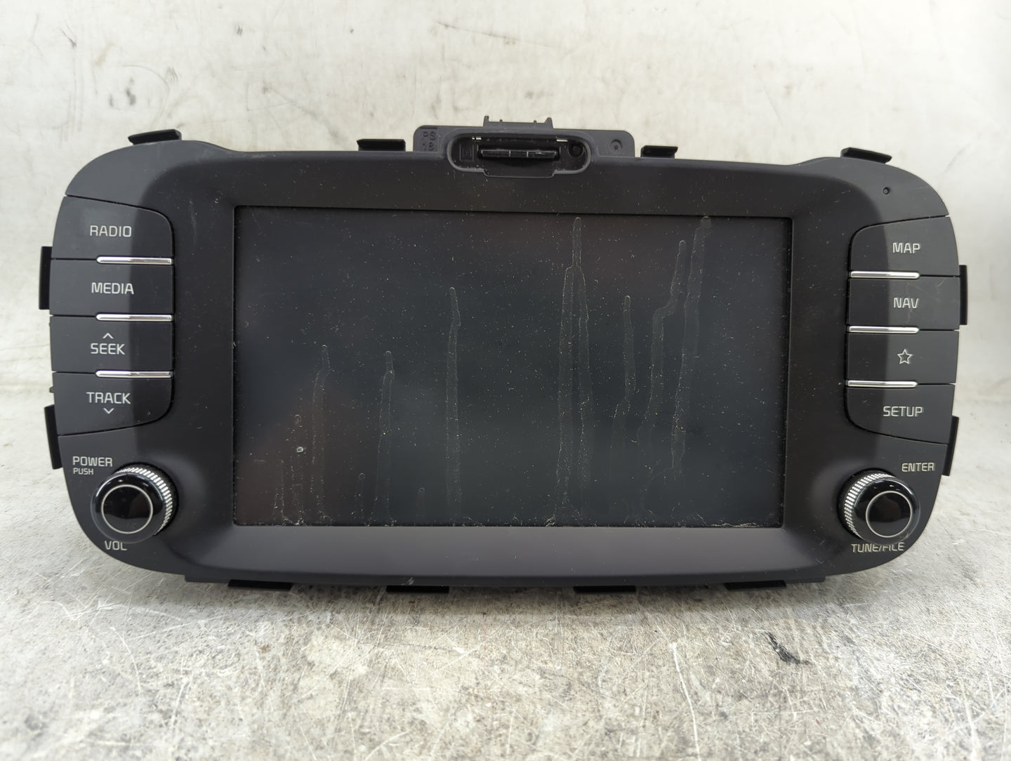 2018-2019 Kia Soul Radio AM FM Cd Player Receiver Replacement P/N:96560-B2511CA AVC42B2AN, TQB-AVC4B2AN Fits Fits 2018 2019 