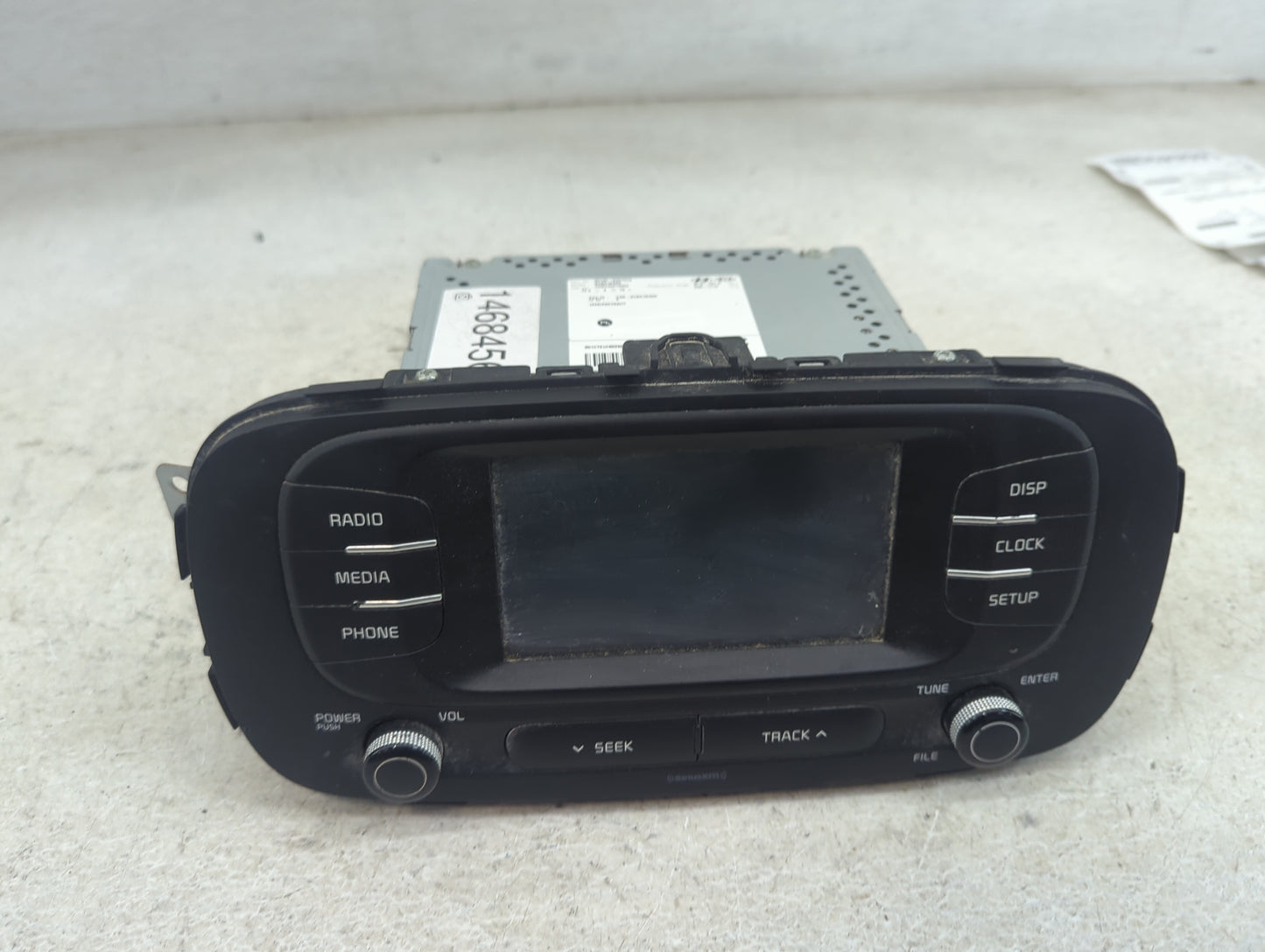 2017-2019 Kia Soul Radio AM FM Cd Player Receiver Replacement P/N:96180-B2510CA ACBA1B2AN, TQ8-ACBA1B2AN Fits Fits 2017 2018