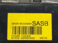 2017-2019 Kia Soul Climate Control Module Temperature AC/Heater Replacement P/N:97250-B2AS2ASB EC500-FGDCA Fits OEM Used Aut