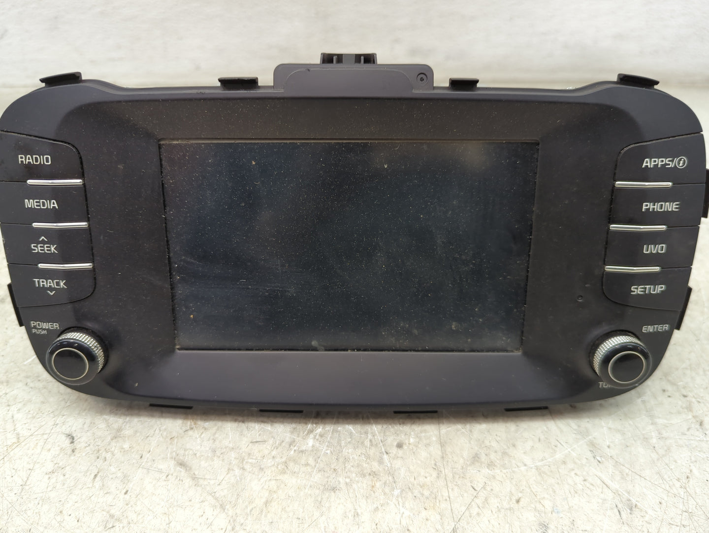 2017-2019 Kia Soul Radio AM FM Cd Player Receiver Replacement P/N:96160-B2310CA ACB0B2AN, TQB-ACB0B2AN Fits Fits 2017 2018 2