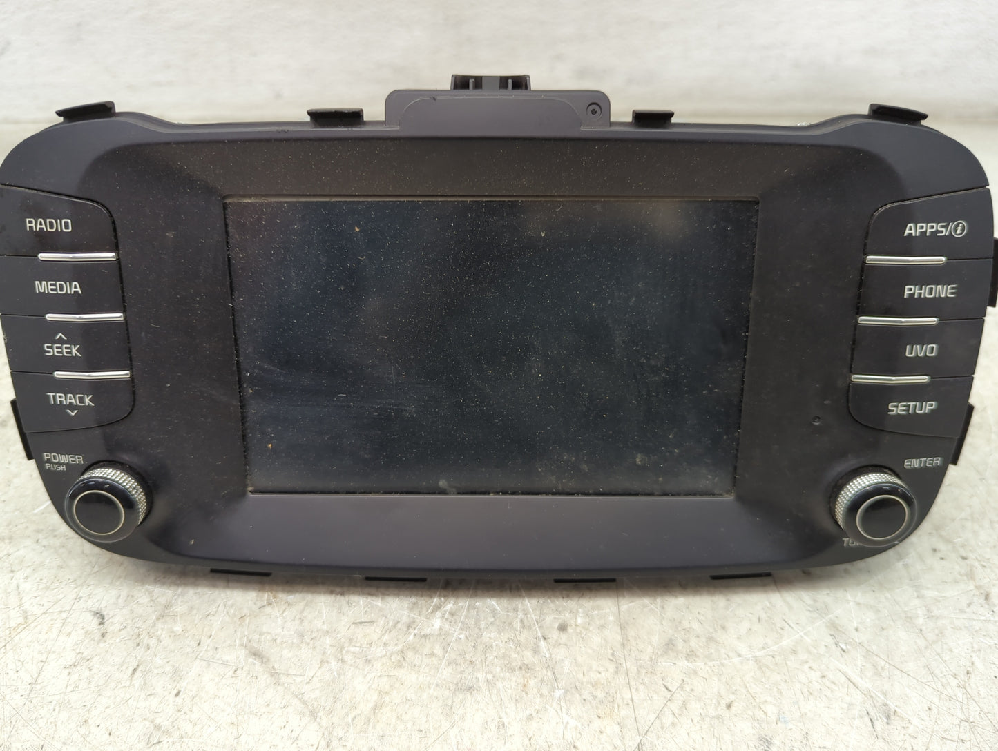 2017-2019 Kia Soul Radio AM FM Cd Player Receiver Replacement P/N:96160-B2310CA ACB0B2AN, TQB-ACB0B2AN Fits Fits 2017 2018 2