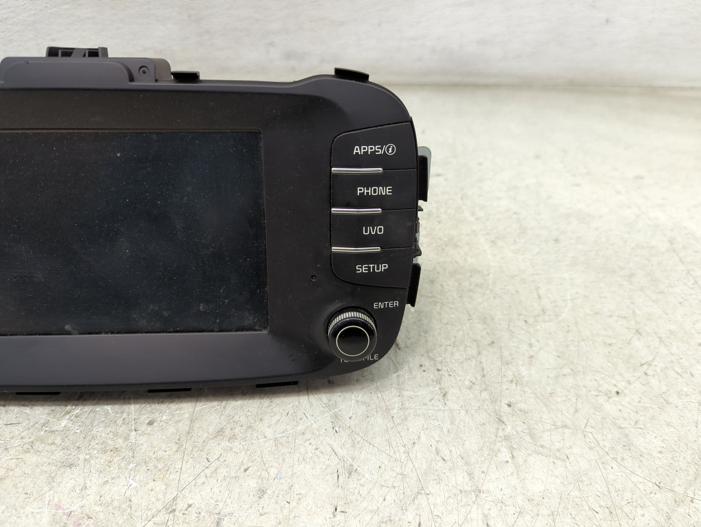 2017-2019 Kia Soul Radio AM FM Cd Player Receiver Replacement P/N:96160-B2310CA ACB0B2AN, TQB-ACB0B2AN Fits Fits 2017 2018 2
