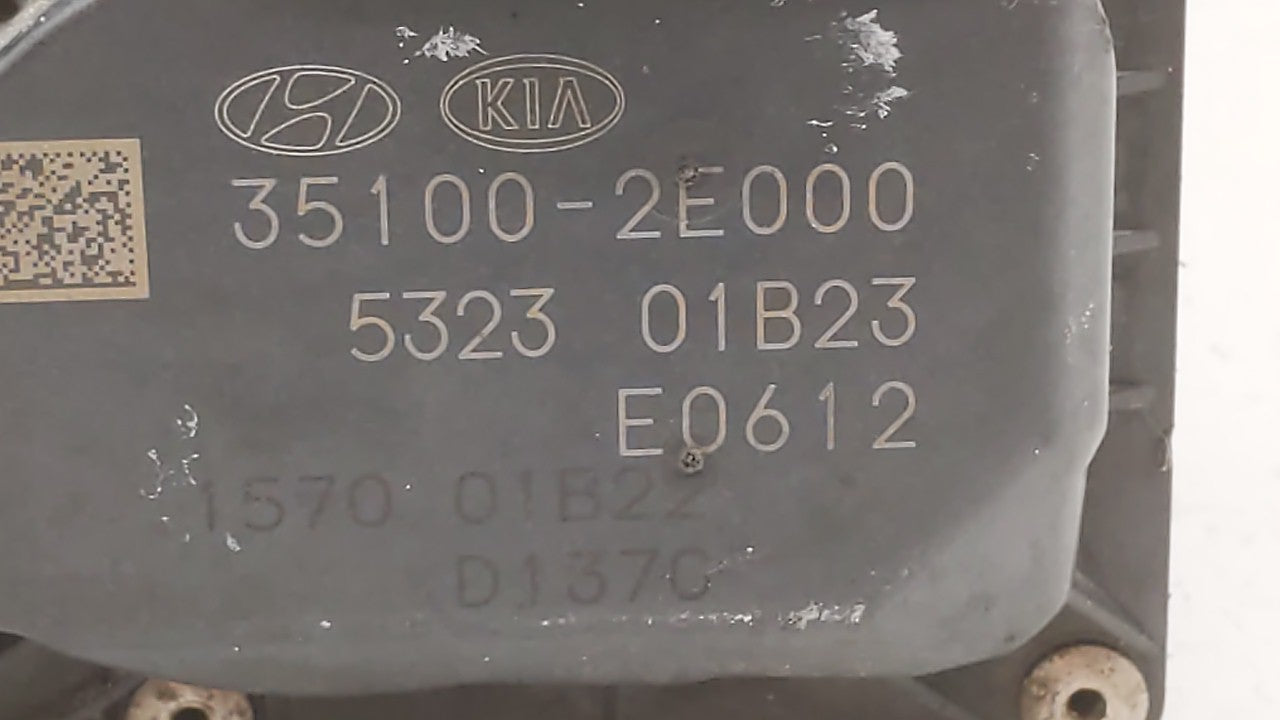 2014-2019 Kia Soul Throttle Body P/N:35100-2E000 Fits Fits 2011 2012 2013 2014 2015 2016 2017 2018 2019 OEM Used Auto Parts 