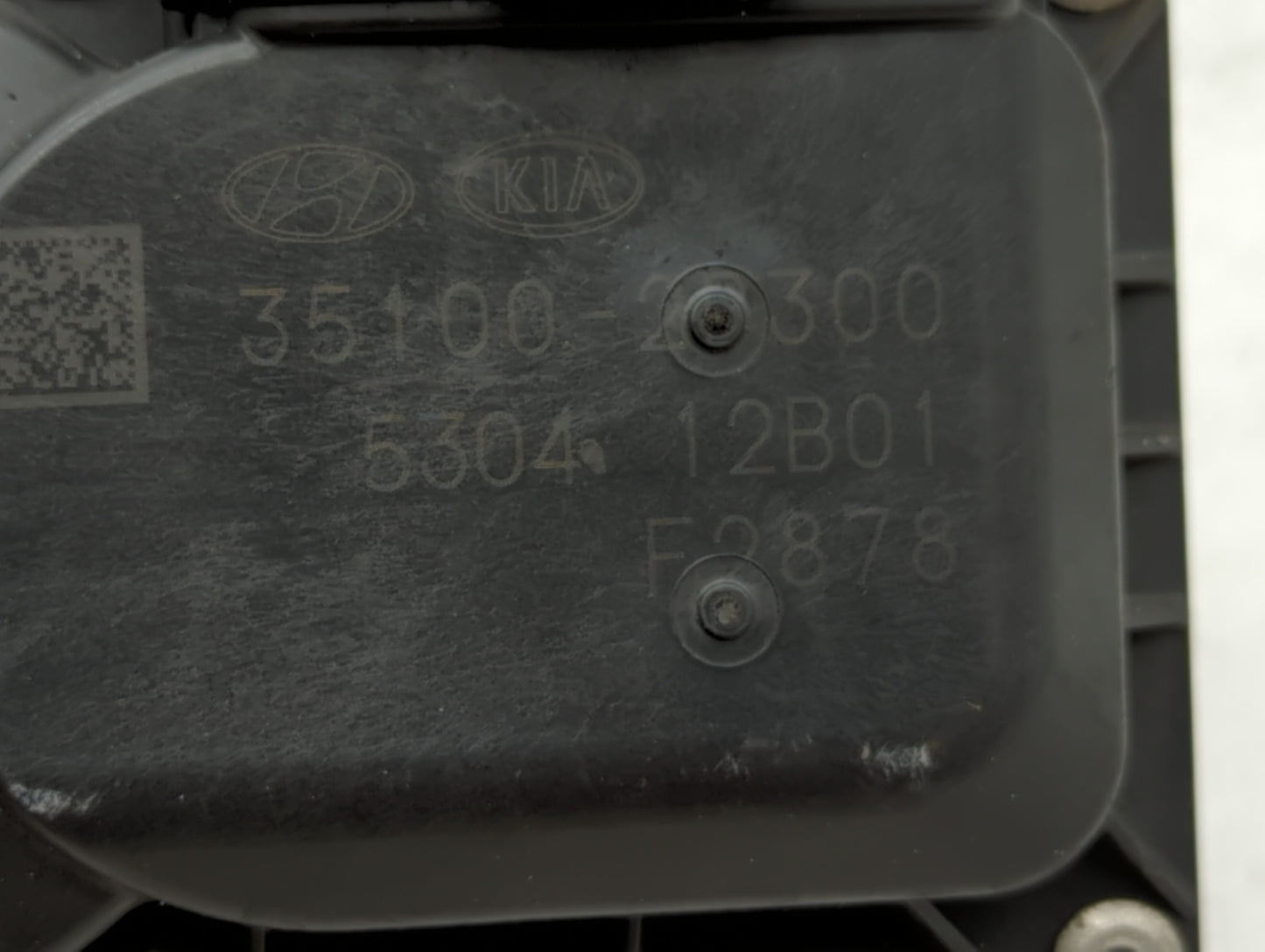 2012-2019 Kia Soul Throttle Body P/N:35100-2B310 5302-1S02, 35100-2B300 Fits Fits 2012 2013 2014 2015 2016 2017 2018 2019 OE