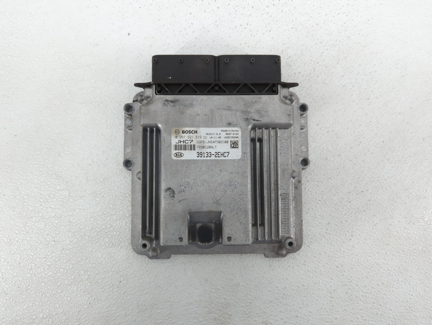 2019 Kia Soul PCM Engine Control Computer ECU ECM PCU OEM P/N:39133-2EHC7 0 261 S21 519, 39131-2EHC6 Fits OEM Used Auto Part