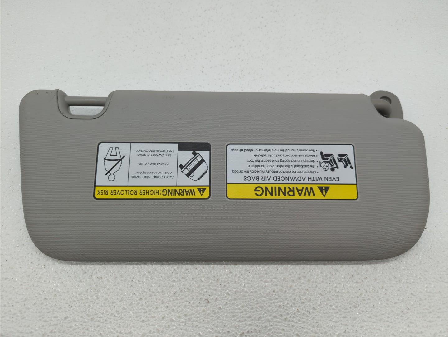 2014-2019 Kia Soul Sun Visor Shade Replacement Driver Left Mirror Fits Fits 2014 2015 2016 2017 2018 2019 OEM Used Auto Part