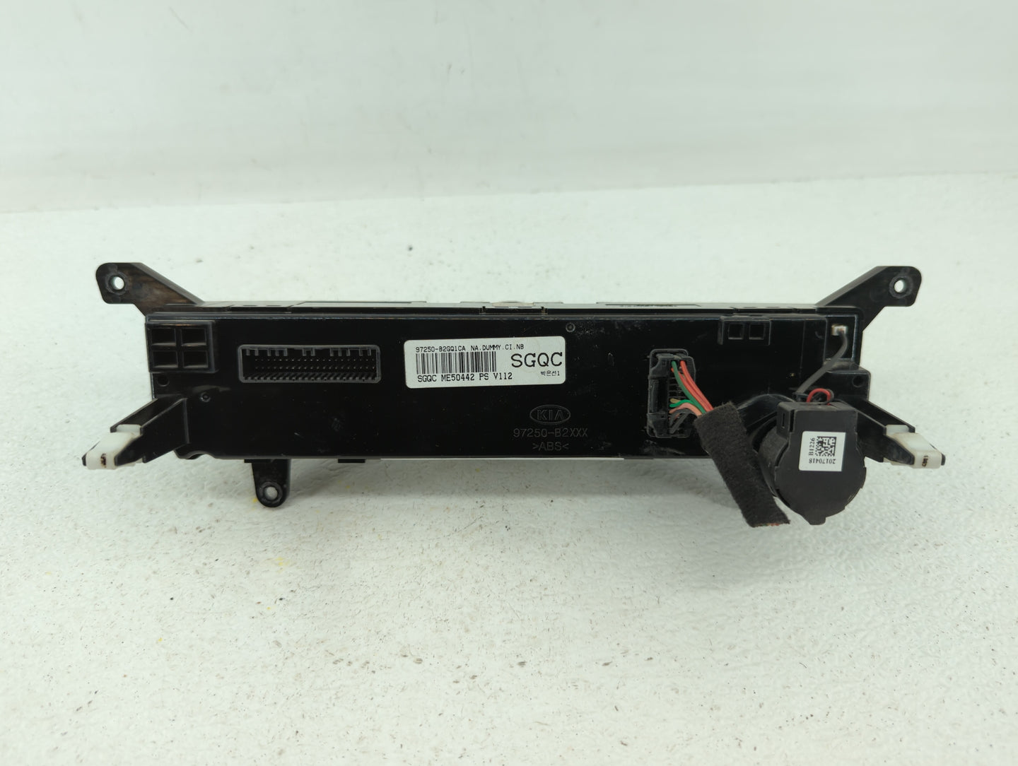 2017-2019 Kia Soul Climate Control Module Temperature AC/Heater Replacement P/N:97250-B2DQ1CA 97250-B2GQ1CA Fits OEM Used Au