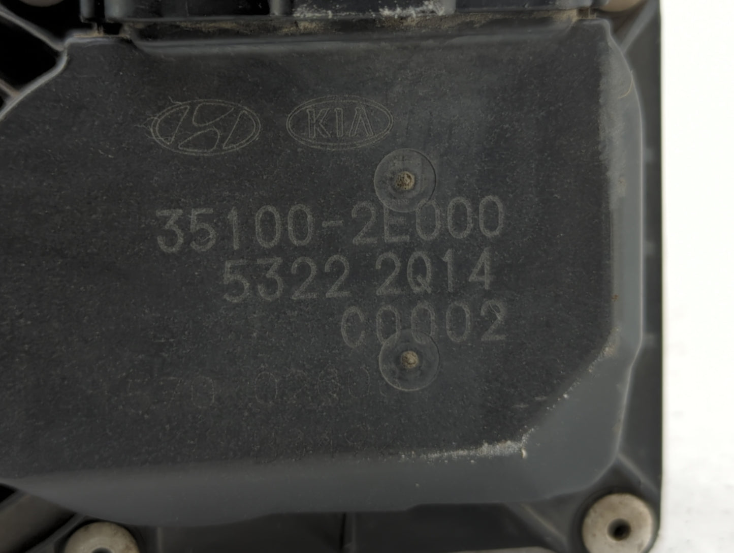 2014-2019 Kia Soul Throttle Body P/N:35100-2E000 1302150124 Fits Fits 2011 2012 2013 2014 2015 2016 2017 2018 2019 2020 2021
