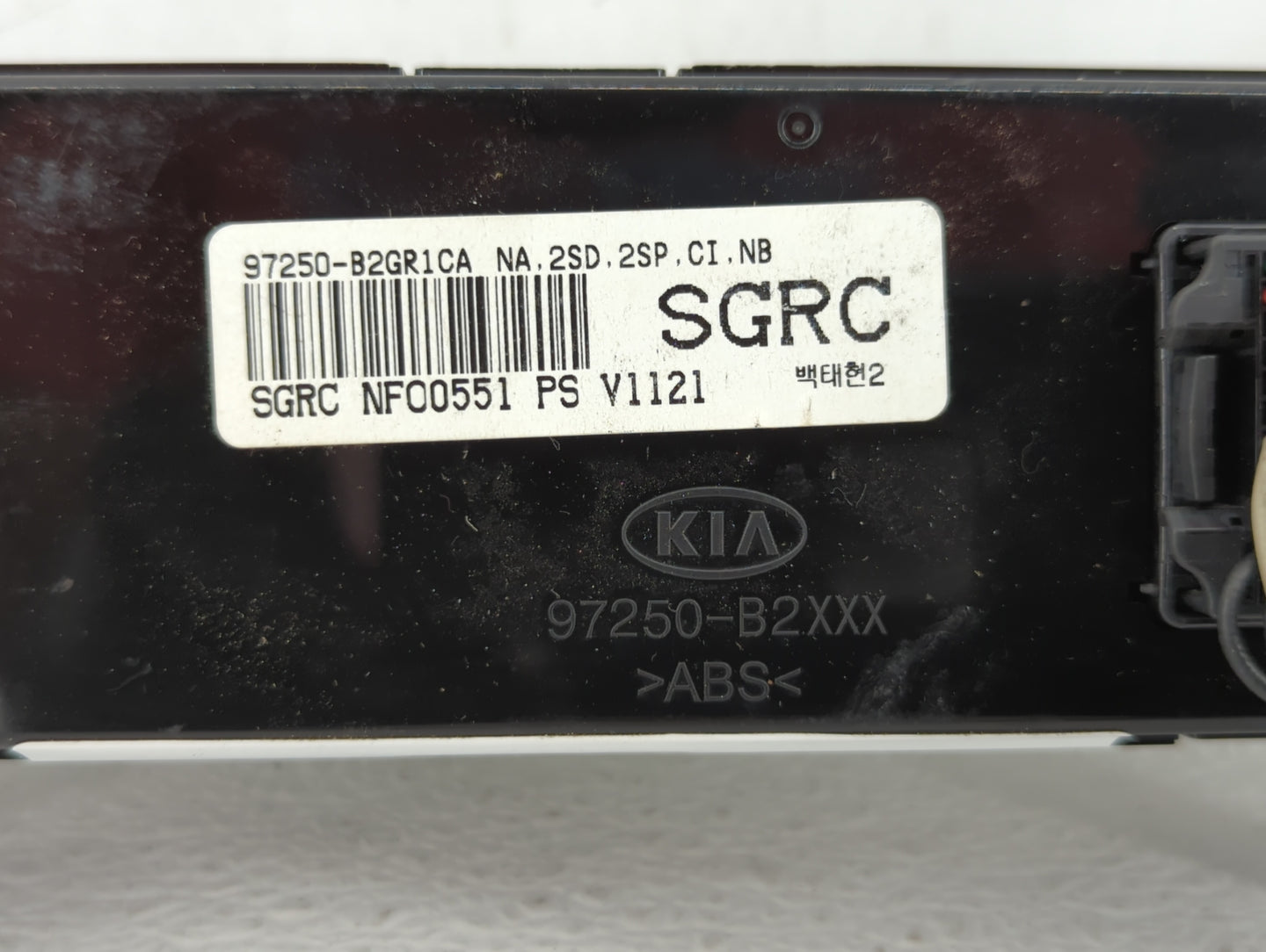 2017-2019 Kia Soul Climate Control Module Temperature AC/Heater Replacement P/N:97250-B2GR1CA Fits Fits 2017 2018 2019 OEM U