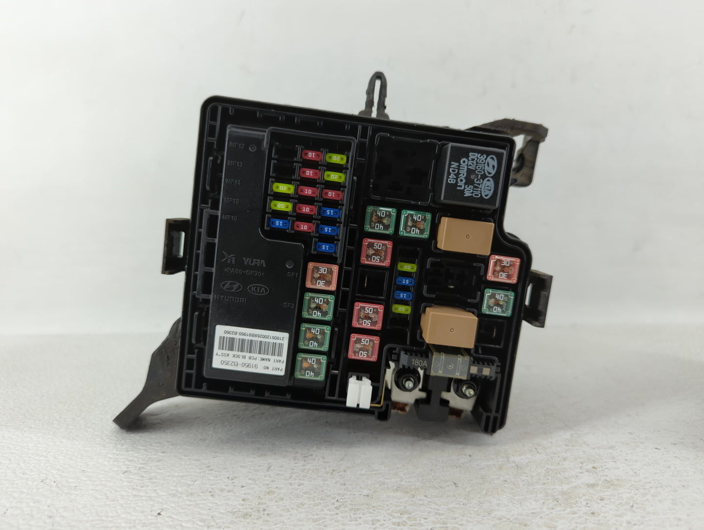2017-2019 Kia Soul Fusebox Fuse Box Panel Relay Module P/N:91713B2450 91713B2770, 91713B2570, 91713B2690 Fits Fits 2017 2018