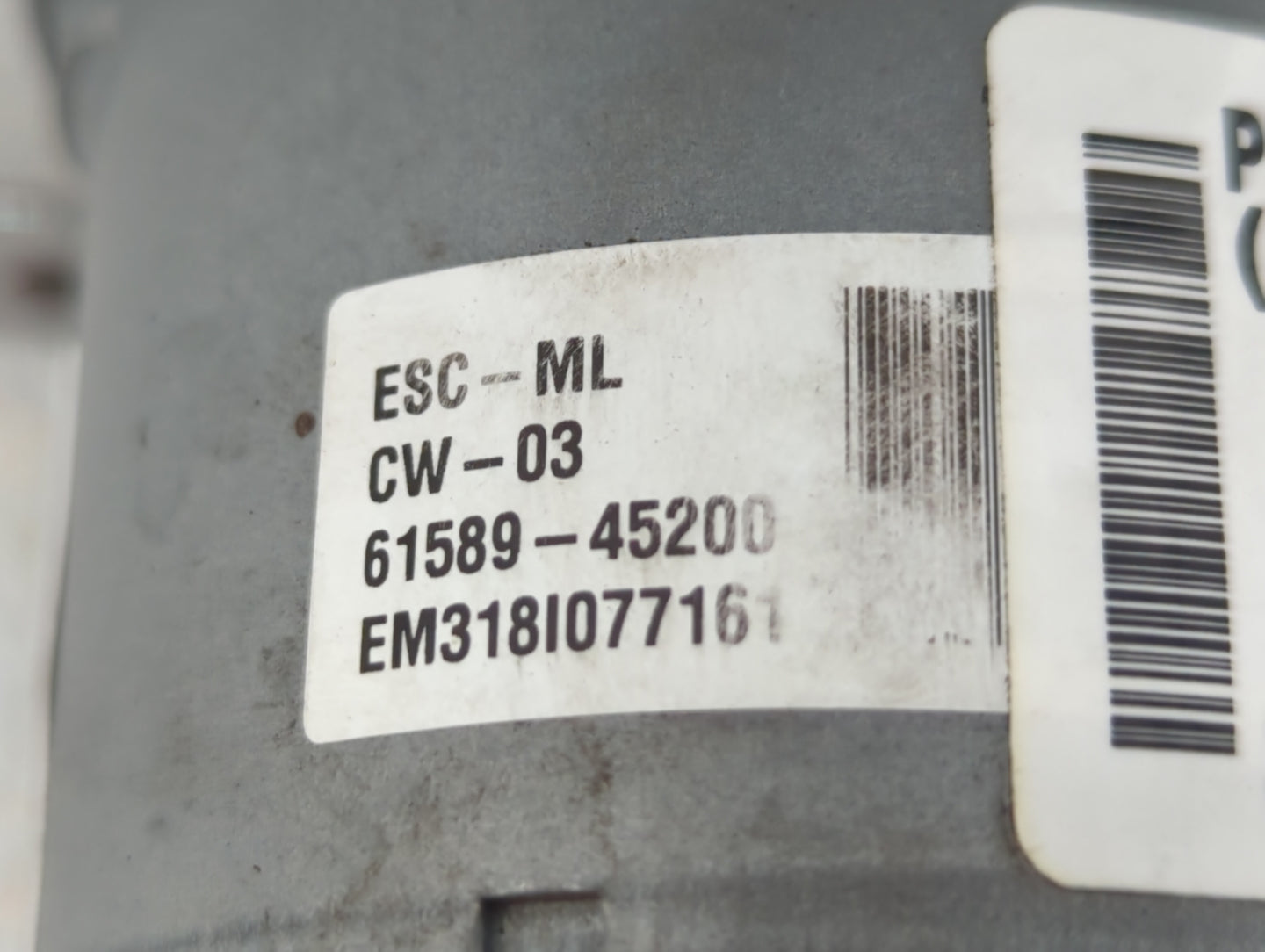 2017-2019 Kia Soul ABS Pump Control Module Replacement P/N:61589-4500 Fits Fits 2017 2018 2019 OEM Used Auto Parts - Oemused