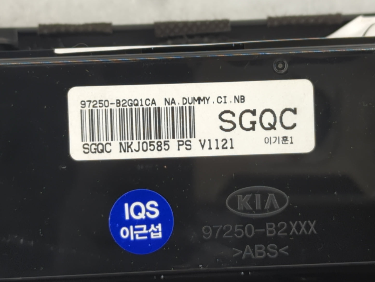 2017-2019 Kia Soul Climate Control Module Temperature AC/Heater Replacement P/N:97250-B2GQ1CA Fits Fits 2017 2018 2019 OEM U
