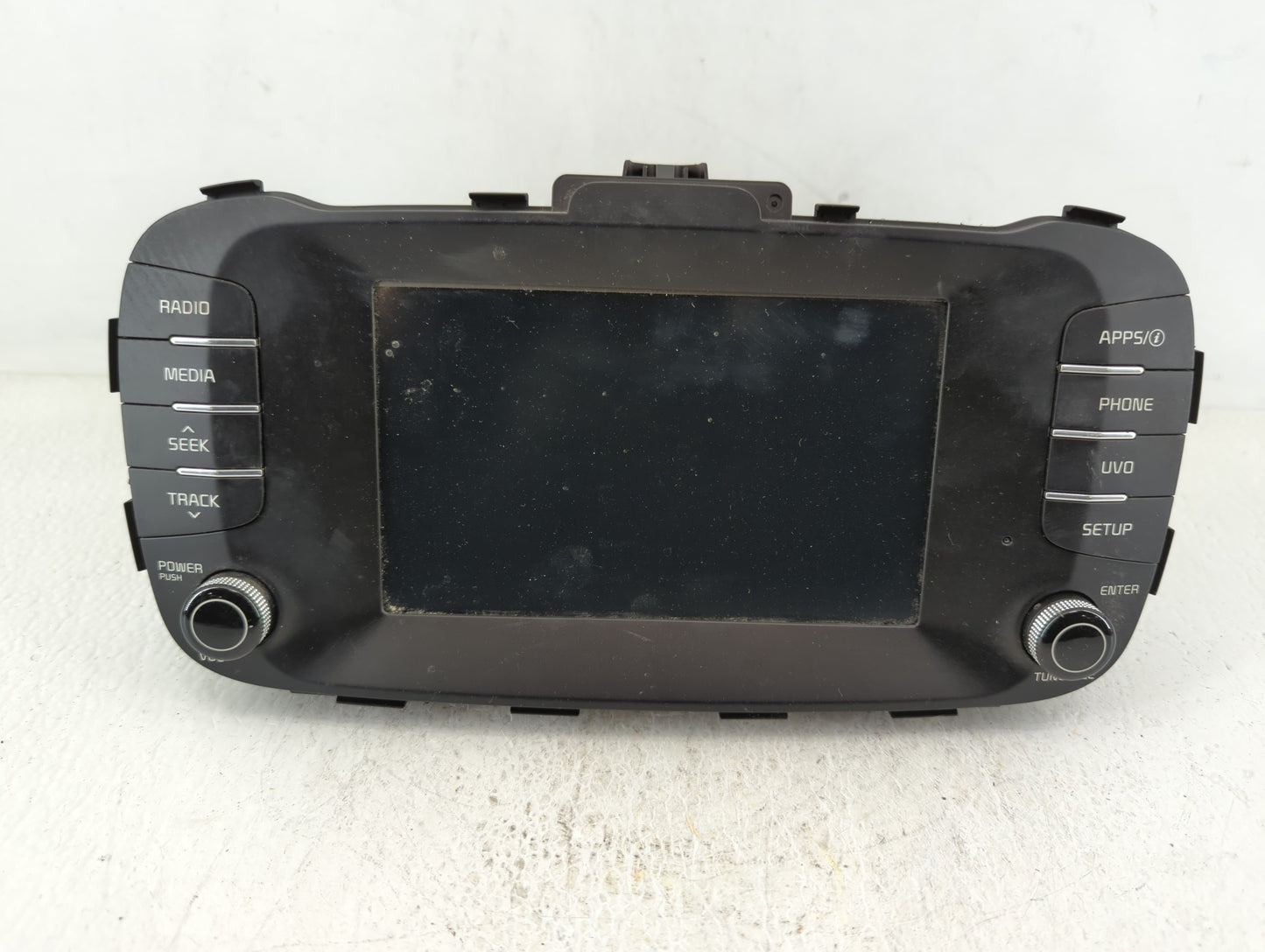 2017-2019 Kia Soul Radio AM FM Cd Player Receiver Replacement P/N:96160-B2310CA Fits Fits 2017 2018 2019 OEM Used Auto Parts