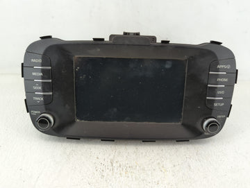 2017-2019 Kia Soul Radio AM FM Cd Player Receiver Replacement P/N:96160-B2310CA Fits Fits 2017 2018 2019 OEM Used Auto Parts