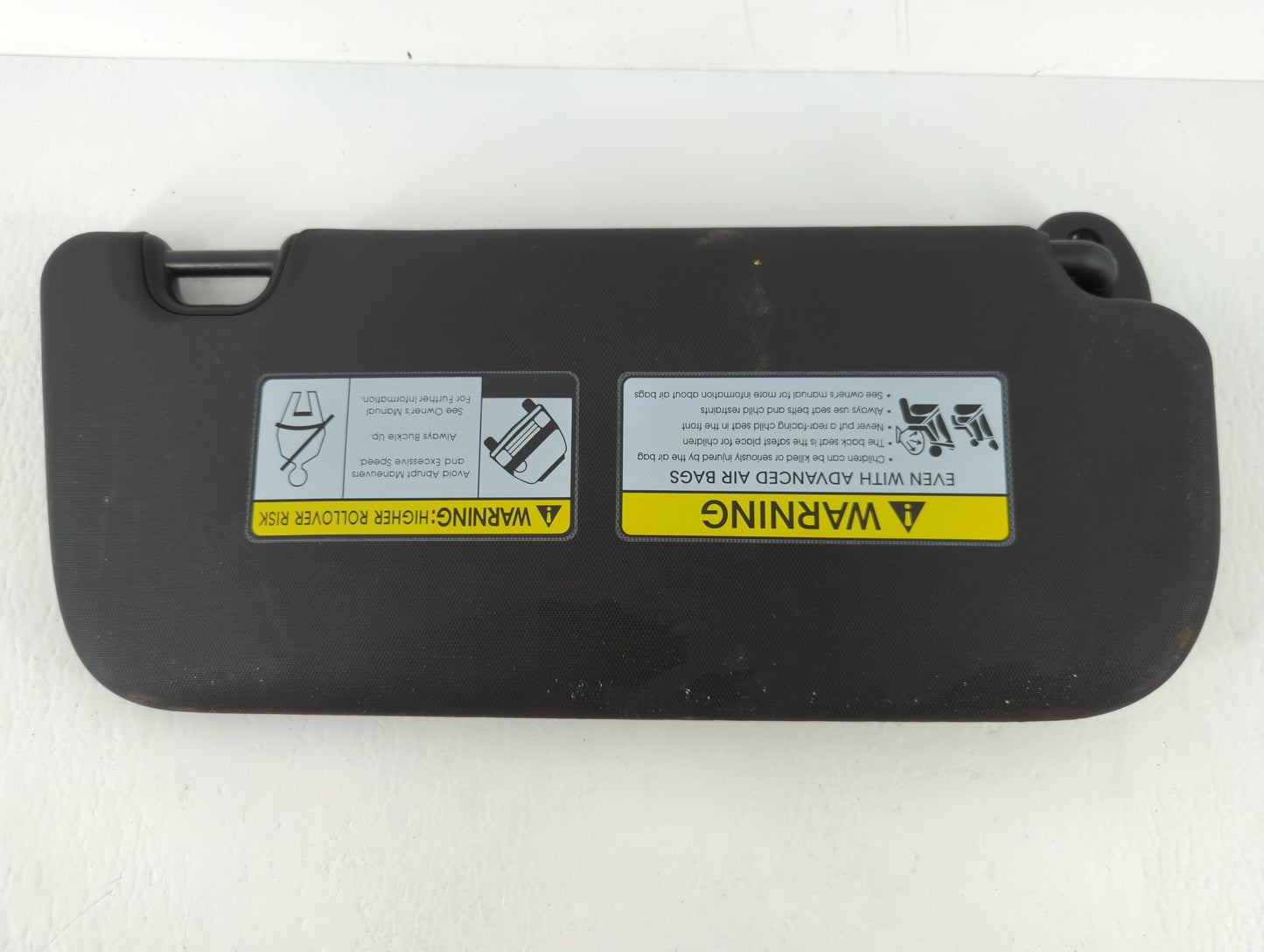 2014-2019 Kia Soul Sun Visor Shade Replacement Driver Left Mirror Fits Fits 2014 2015 2016 2017 2018 2019 OEM Used Auto Part