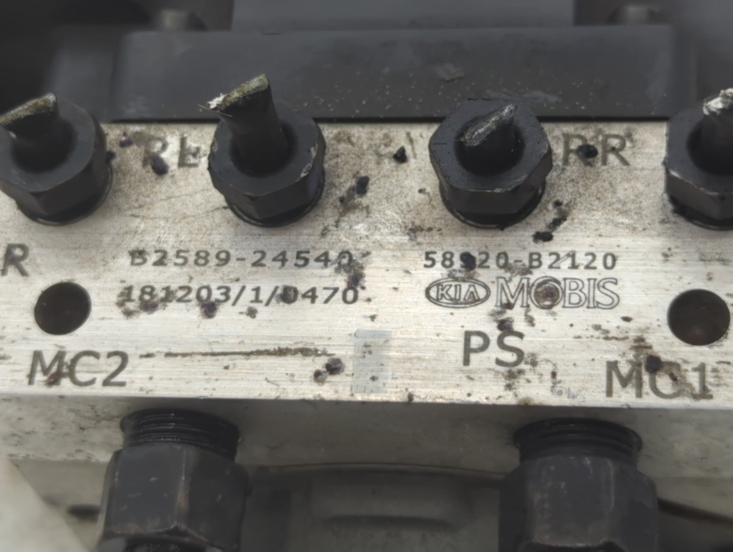 2017-2019 Kia Soul ABS Pump Control Module Replacement P/N:58920-B2120 B2589-24540 Fits Fits 2017 2018 2019 OEM Used Auto Pa