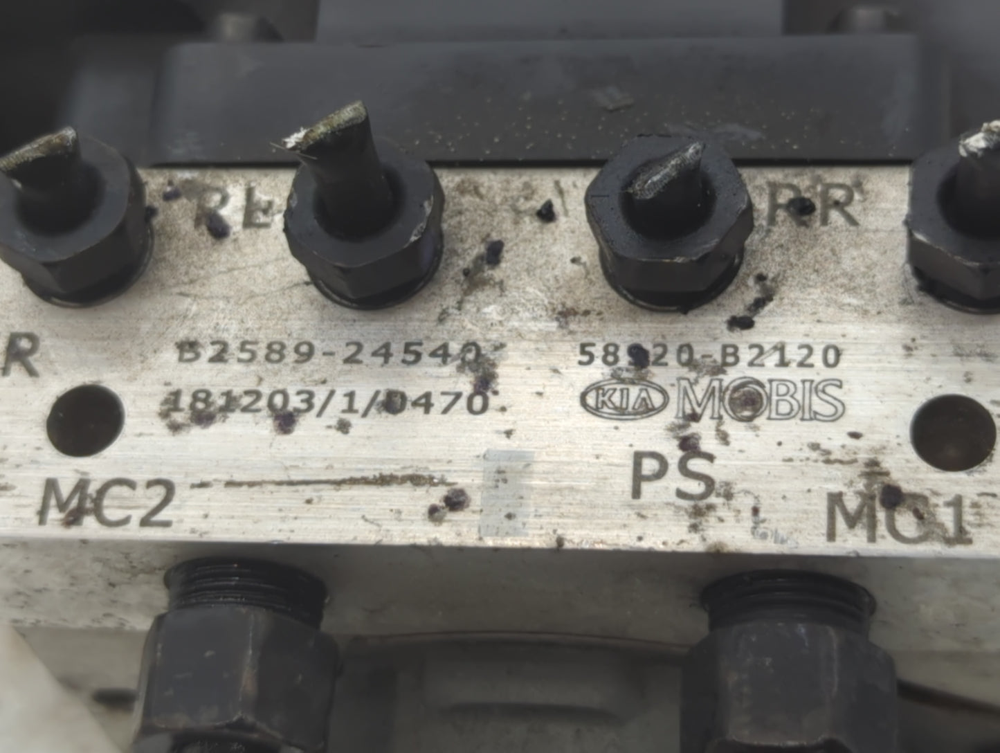 2017-2019 Kia Soul ABS Pump Control Module Replacement P/N:58920-B2120 B2589-24540 Fits Fits 2017 2018 2019 OEM Used Auto Pa