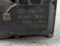 2012-2019 Kia Soul Throttle Body P/N:5304 11B24 35100-2B300 Fits Fits 2012 2013 2014 2015 2016 2017 2018 2019 OEM Used Auto 
