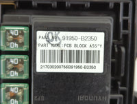 2017-2019 Kia Soul Fusebox Fuse Box Panel Relay Module P/N:91709B2070 Fits Fits 2017 2018 2019 OEM Used Auto Parts - Oemused