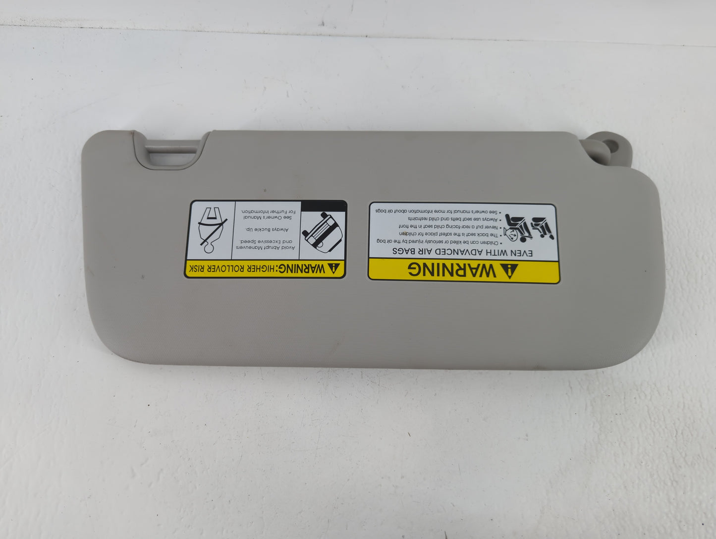 2014-2019 Kia Soul Sun Visor Shade Replacement Driver Left Mirror Fits Fits 2014 2015 2016 2017 2018 2019 OEM Used Auto Part