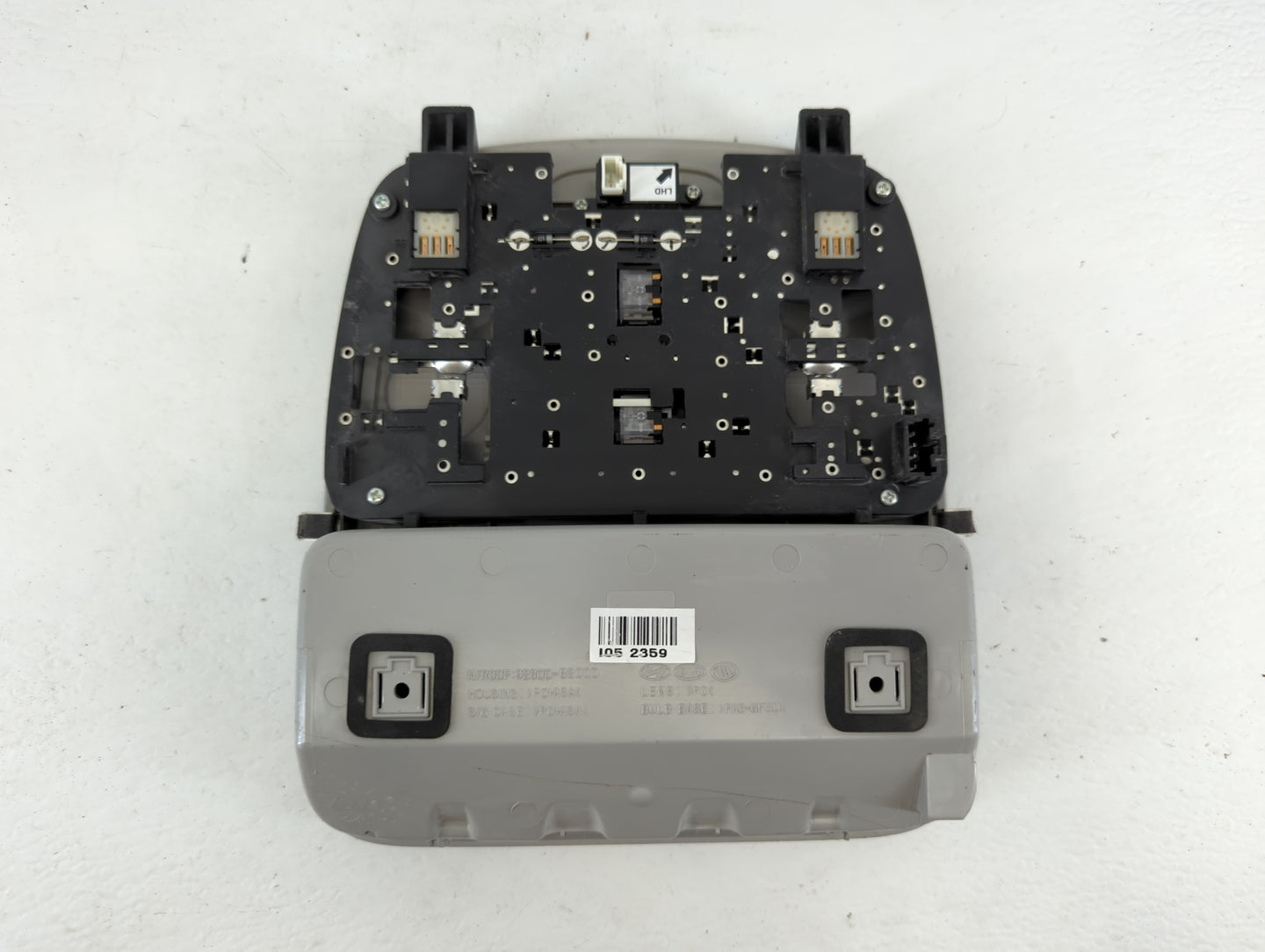 2014-2019 Kia Soul Overhead Roof Console 663643 - Oemusedautoparts1.com